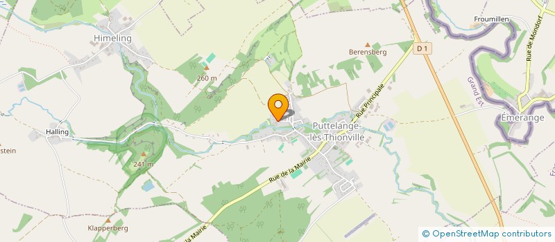 localisation de l'entreprise B&CO  PUTTELANGE-LES-THIONVILLE