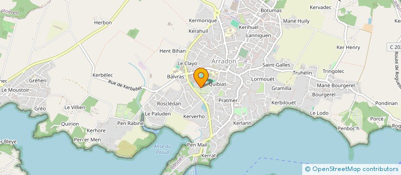 localisation de l'entreprise B&CO à ARRADON