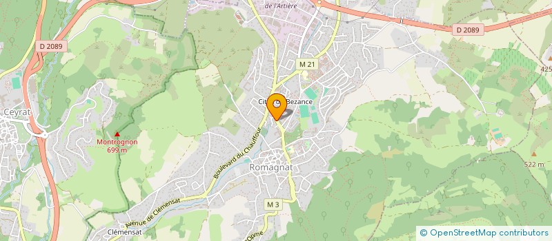 localisation de l'entreprise B & CO  CLERMONT-FERRAND