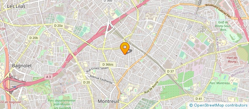 localisation de l'entreprise B.CO. BOURSE COORDINATION à ROSNY-SOUS-BOIS