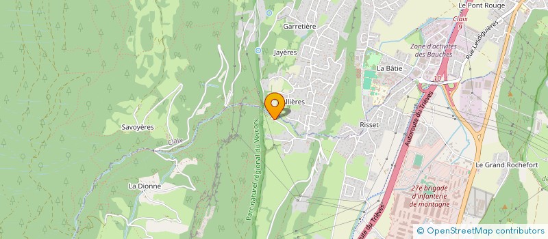 localisation de l'entreprise B&CO2  VARCES-ALLIERES-ET-RISSET