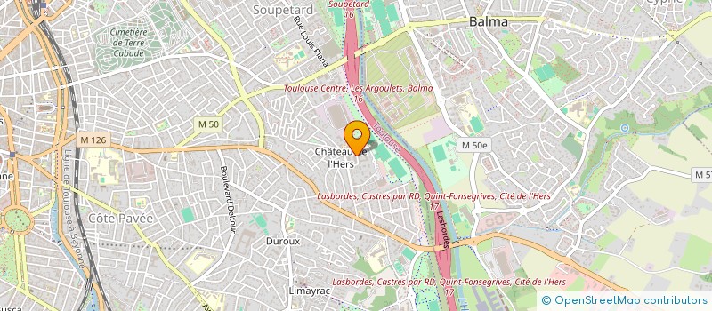 localisation de l'entreprise B&CODE CONSULTING à TOULOUSE