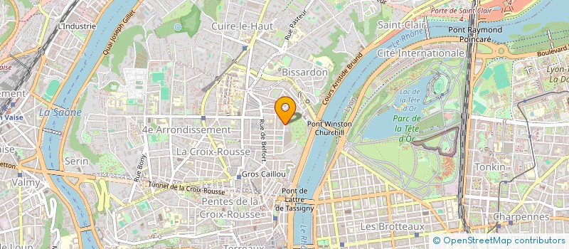 localisation de l'entreprise B.COLLET  LYON