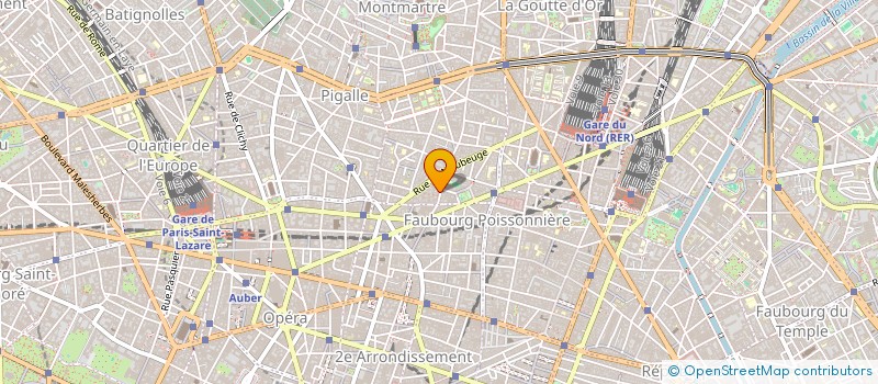 localisation de l'entreprise B COM C à PARIS