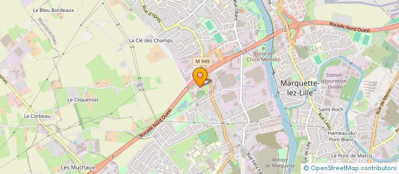 localisation de l'entreprise B COMM PUB à WAMBRECHIES