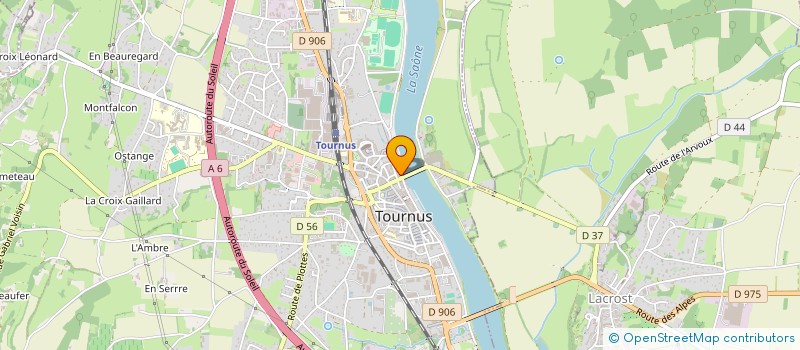 localisation de l'entreprise B COMME BELETTE à TOURNUS