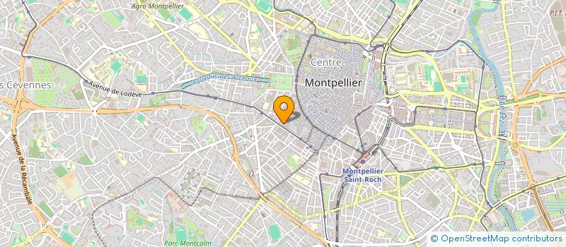 localisation de l'entreprise B COMME BOMBYX à MONTPELLIER