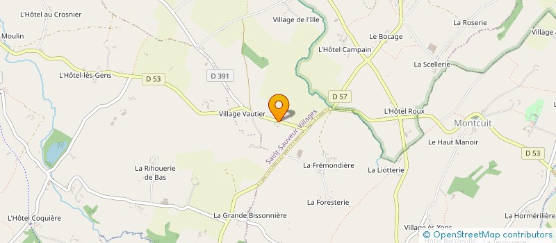 localisation de l'entreprise B & COMPAGNIE à SAINT-SAUVEUR-VILLAGES
