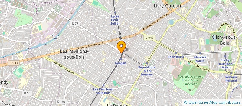 localisation de l'entreprise B CONNECT à LES PAVILLONS-SOUS-BOIS