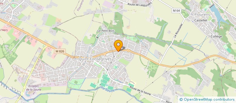 localisation de l'entreprise B-CONNEXION  QUINT-FONSEGRIVES