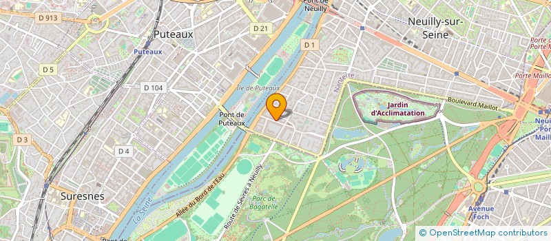 localisation de l'entreprise B CONSEILS à NEUILLY-SUR-SEINE