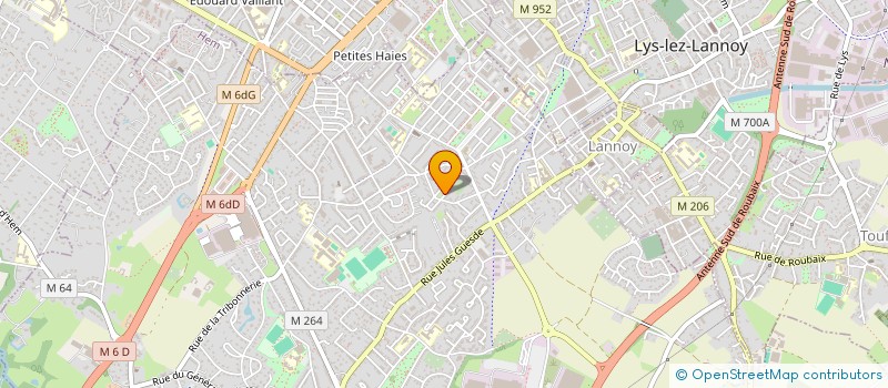 localisation de l'entreprise B CONSULTING  HEM