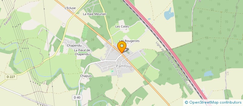 localisation de l'entreprise B CUBE  PAMFOU