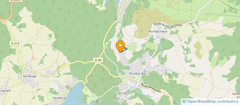 localisation de l'entreprise B CUBE  AYDAT