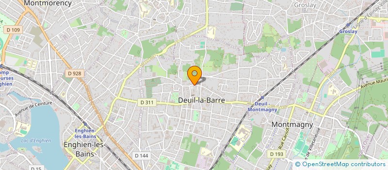 localisation de l'entreprise B D 2 T à DEUIL-LA-BARRE