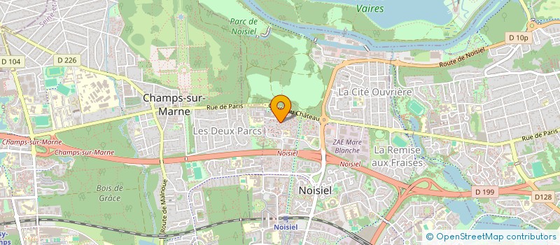 localisation de l'entreprise B.D 7/7 TRANSPORT  NOISIEL