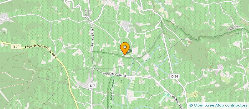 localisation de l'entreprise B D A O C à VILLEDIEU