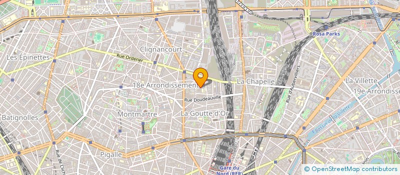 localisation de l'entreprise B.D. BAT  PARIS