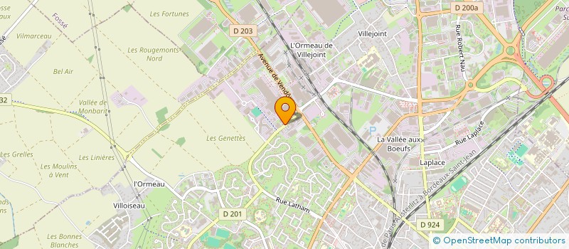 localisation de l'entreprise B.D.C à BLOIS