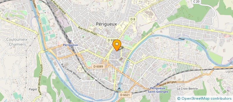 localisation de l'entreprise B.D.C.D. à PERIGUEUX