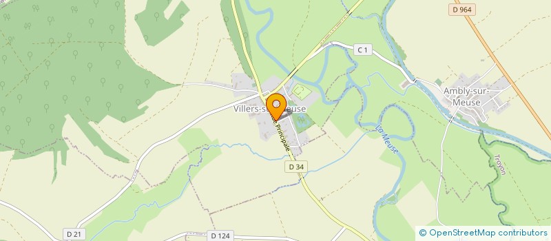 localisation de l'entreprise B.D DISTRIBUTION à VILLERS-SUR-MEUSE