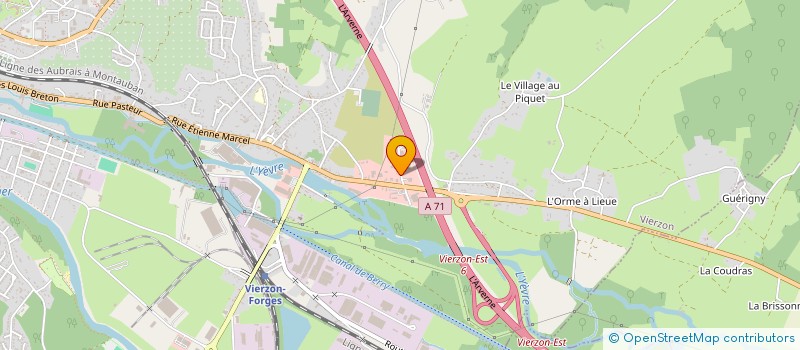 localisation de l'entreprise B.D.I. à SAINT-GEORGES-SUR-LA-PREE