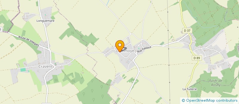 localisation de l'entreprise B.D. IMMO  LOMMOYE