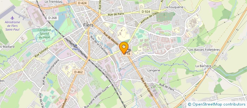 localisation de l'entreprise B.D. IMMOBILIER LES ESSARDS NUMERO 2  SAINT-PAIR-SUR-MER