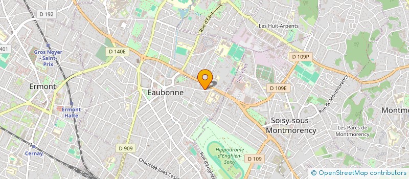 localisation de l'entreprise B.D.L. COURSES à EAUBONNE