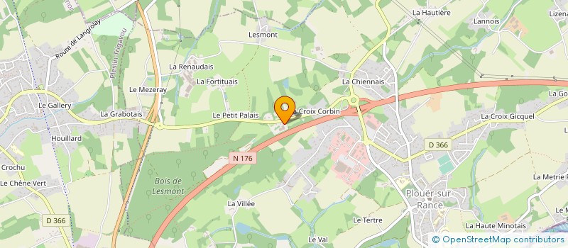 localisation de l'entreprise B.D.L.FRANCE à PLOUER-SUR-RANCE
