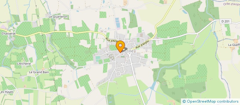 localisation de l'entreprise B.D.L. TRANSPORTS à MONTREVAULT-SUR-EVRE