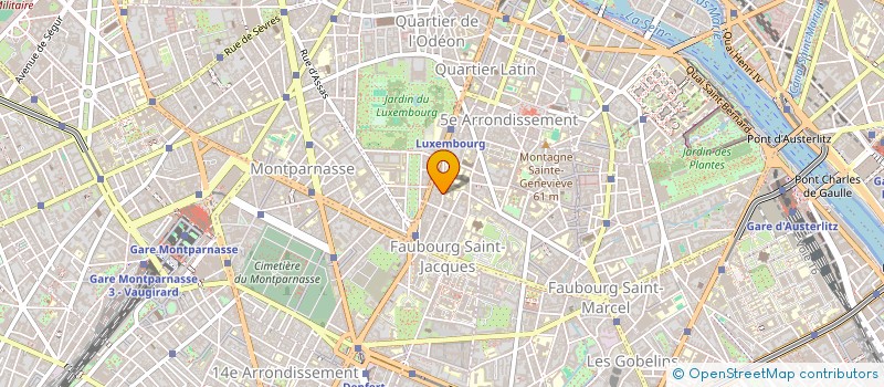 localisation de l'entreprise B D M à PARIS