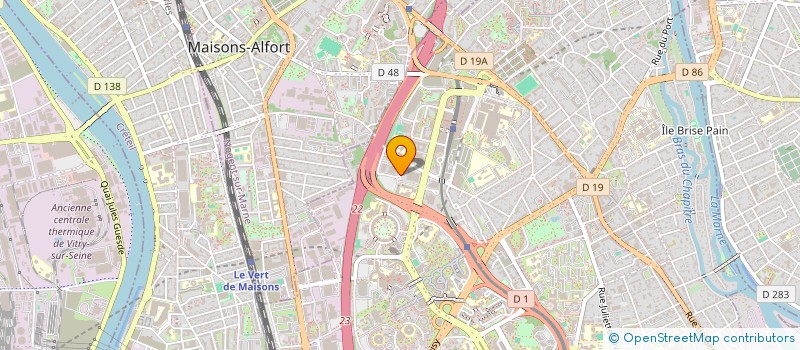 localisation de l'entreprise B D M MANAGEMENT  CRETEIL