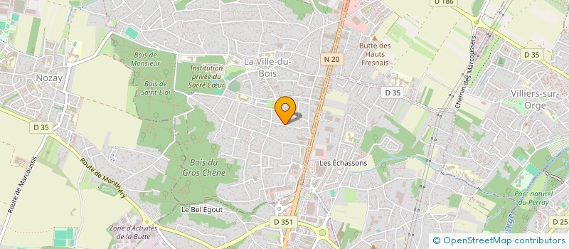 localisation de l'entreprise B.D.O à LA VILLE-DU-BOIS