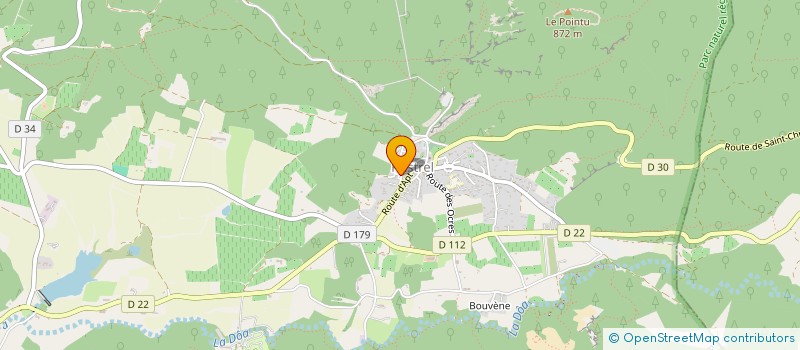 localisation de l'entreprise B D P BOIS D'ART  RUSTREL