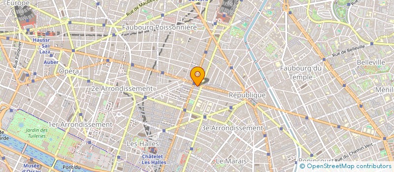 localisation de l'entreprise B D P HOLDING à PARIS