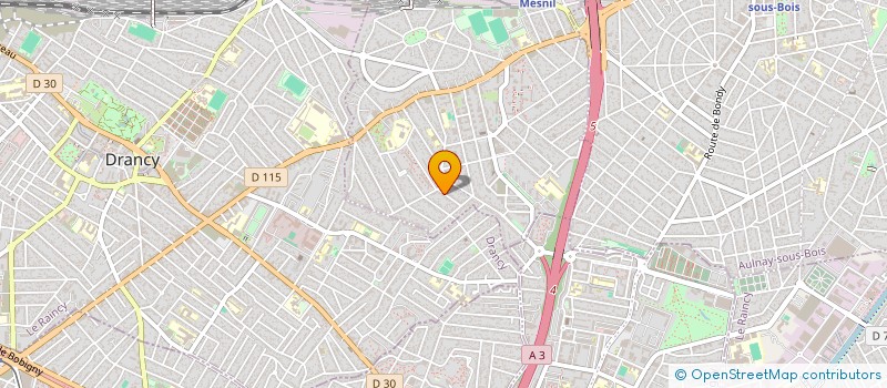 localisation de l'entreprise B D R  LE BLANC-MESNIL