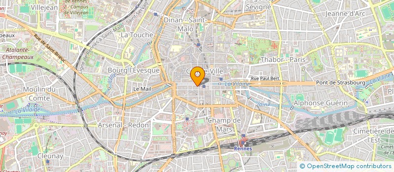 localisation de l'entreprise B.D.S. RENNES à RENNES