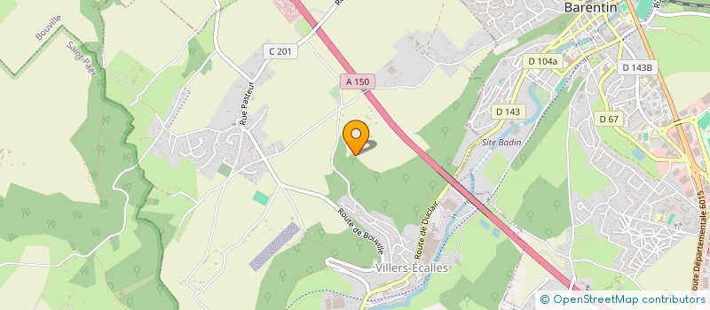 localisation de l'entreprise B.D.S.T  VILLERS-ECALLES