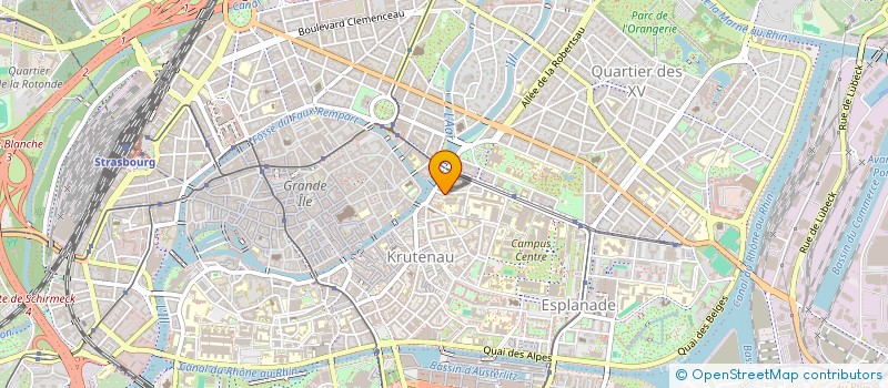 localisation de l'entreprise B.D. SCHILIK à STRASBOURG