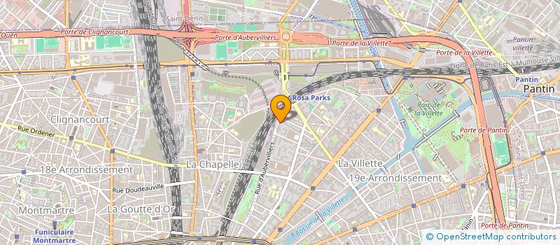 localisation de l'entreprise B-DELUXE  PARIS