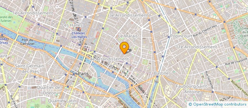 localisation de l'entreprise B-DIDEROT  PARIS