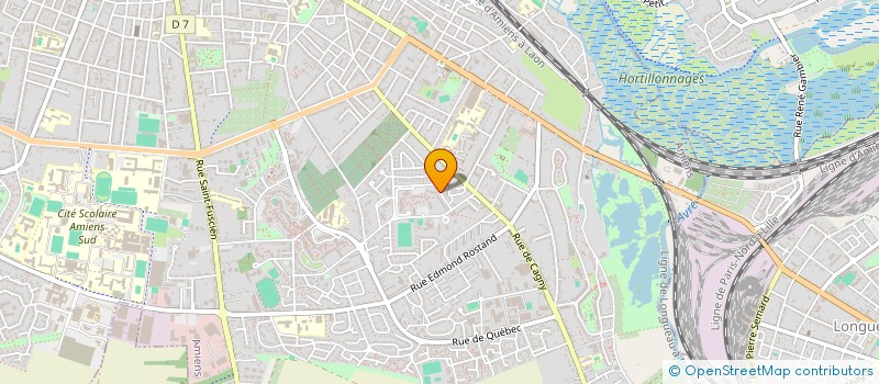 localisation de l'entreprise B&DM (BRANCHEMENT & DEPANNAGE MUTISERVICES)  AMIENS