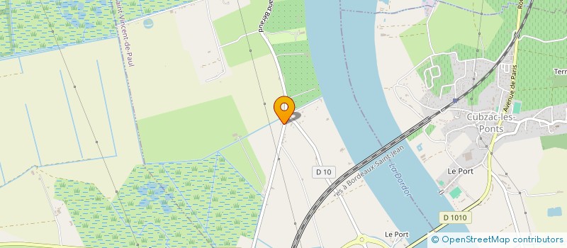 localisation de l'entreprise B DRIVE  SAINT VINCENT DE PAUL