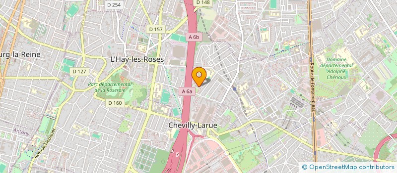 localisation de l'entreprise B DRIVE  L'HAY-LES-ROSES