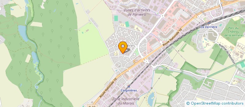 localisation de l'entreprise B.DRIVER  COIGNIERES