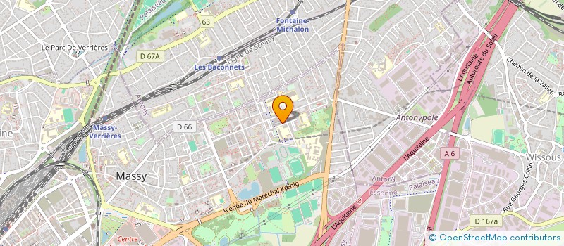 localisation de l'entreprise B DRIVERS à MASSY