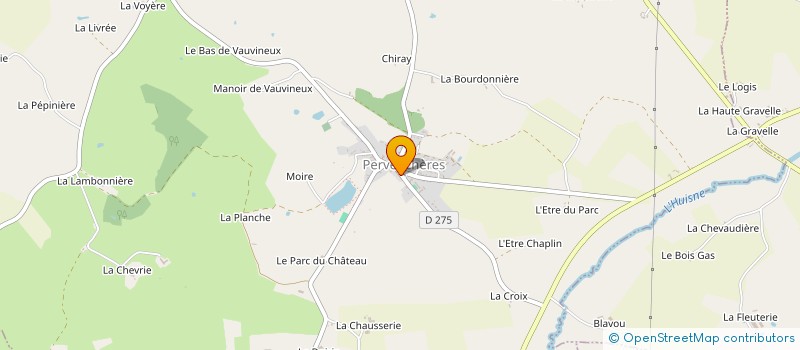 localisation de l'entreprise B DU PERCHE à PERVENCHERES