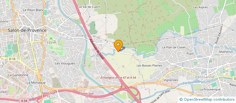 localisation de l'entreprise B.E.2 L à SALON-DE-PROVENCE