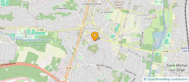 localisation de l'entreprise B E A D PARQUETS AGENCEMENTS à MONTLHERY
